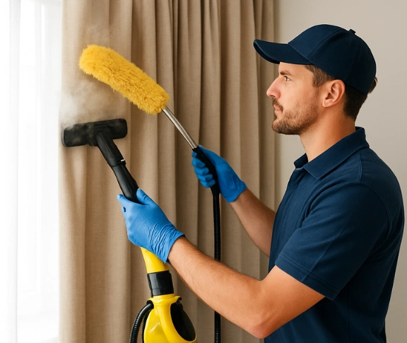 Trusted blind cleaning technician Matty Curtain Cleaning daceyville-nsw QLD
